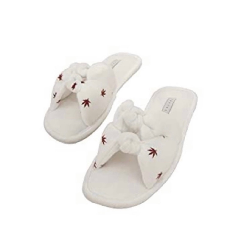 Women House Slippers Open Toe Home Shoes Indoor Slippers Size 5-6